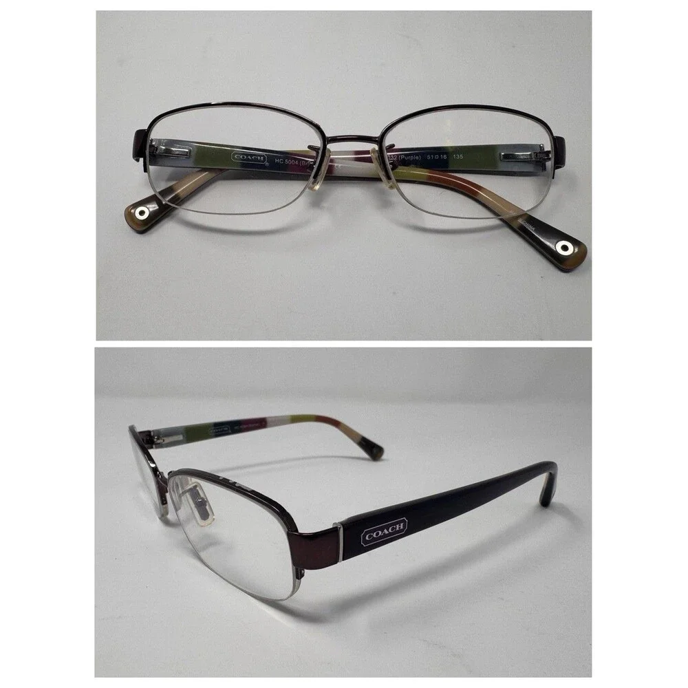 Coach Eyeglass Frames HC5004 Bettie 51-16-135 Purple 9032 (B)